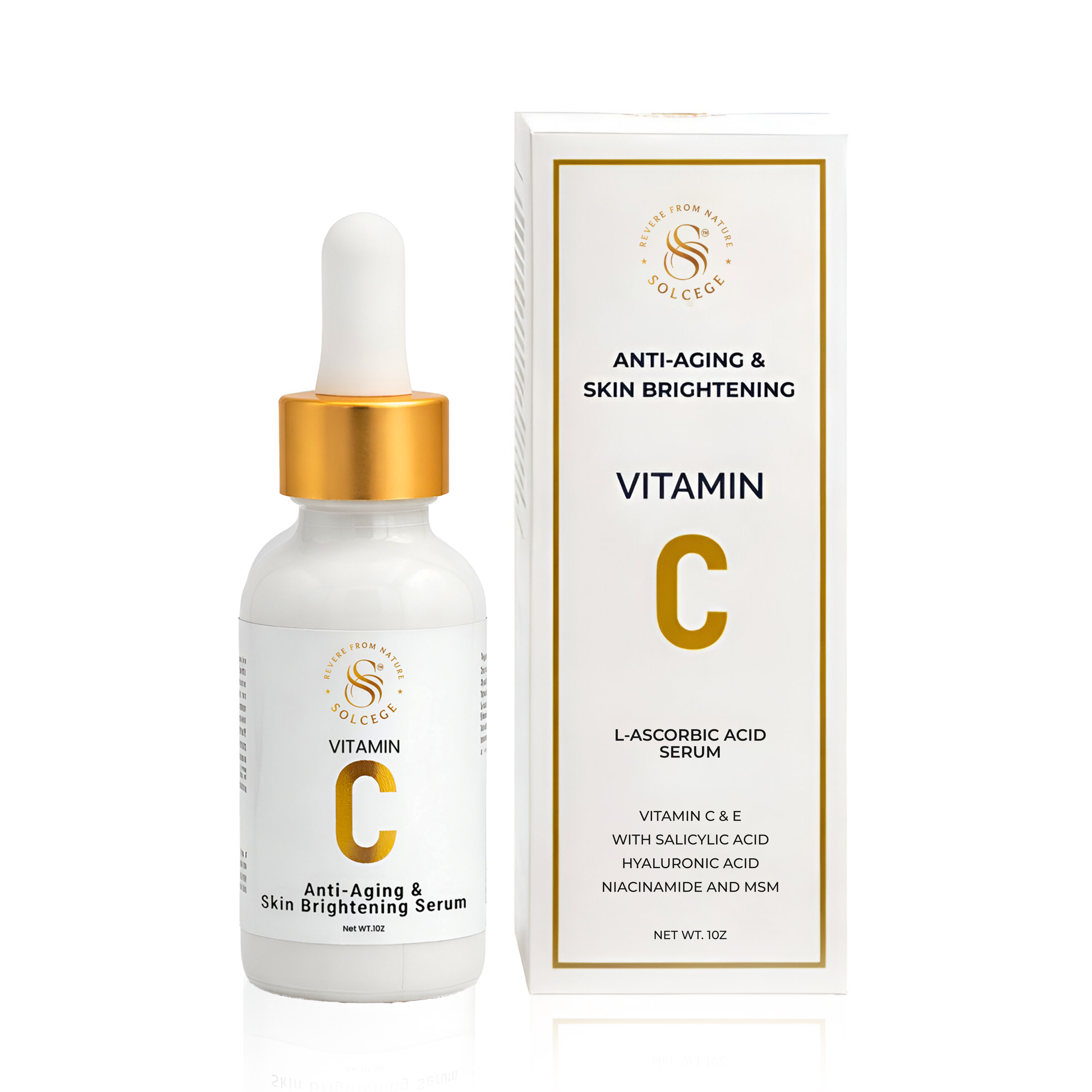 Vitamin C - Anti-aging and Skin Brightening Serum, 1oz